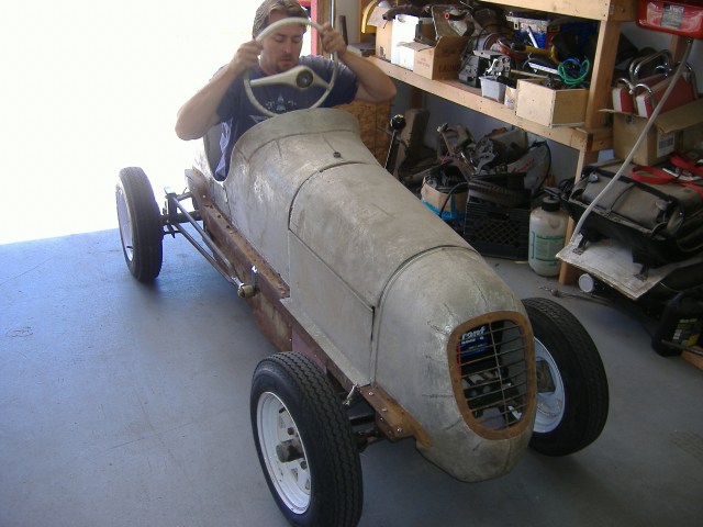 Midget with body Midget final assembly