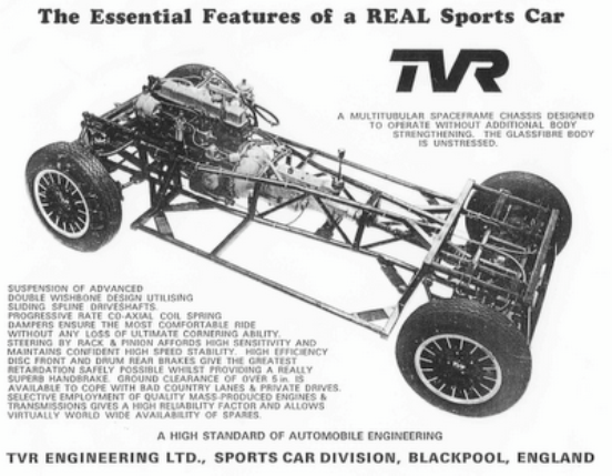 TVR M Series Chassis Need that car Taimar